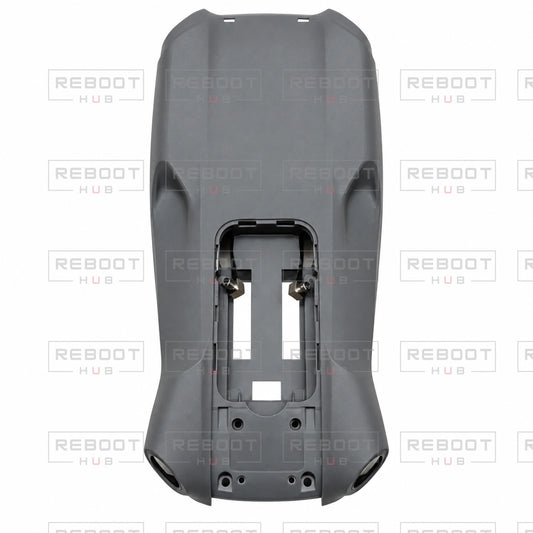 OEM-pulled DJI Air 3 Upper Shell on white with Reboot Hub watermark overlay