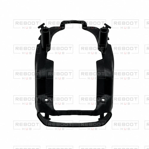 OEM-pulled DJI Air 3 Upper Vibration Absorbing Bracket on white with Reboot Hub watermark overlay