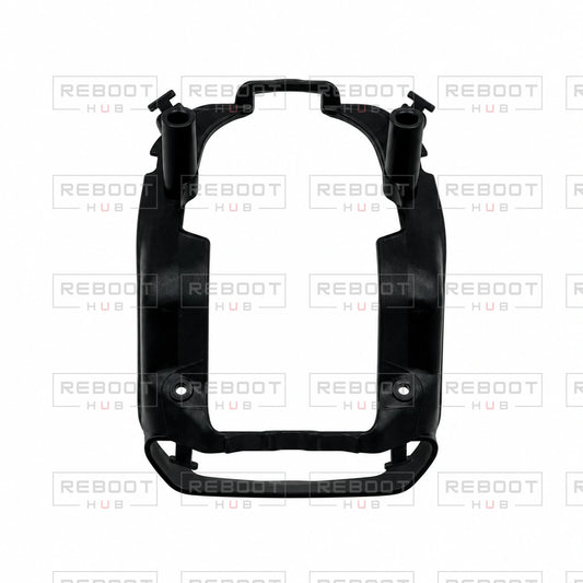 OEM-pulled DJI Air 3 Upper Vibration Absorbing Bracket on white with Reboot Hub watermark overlay