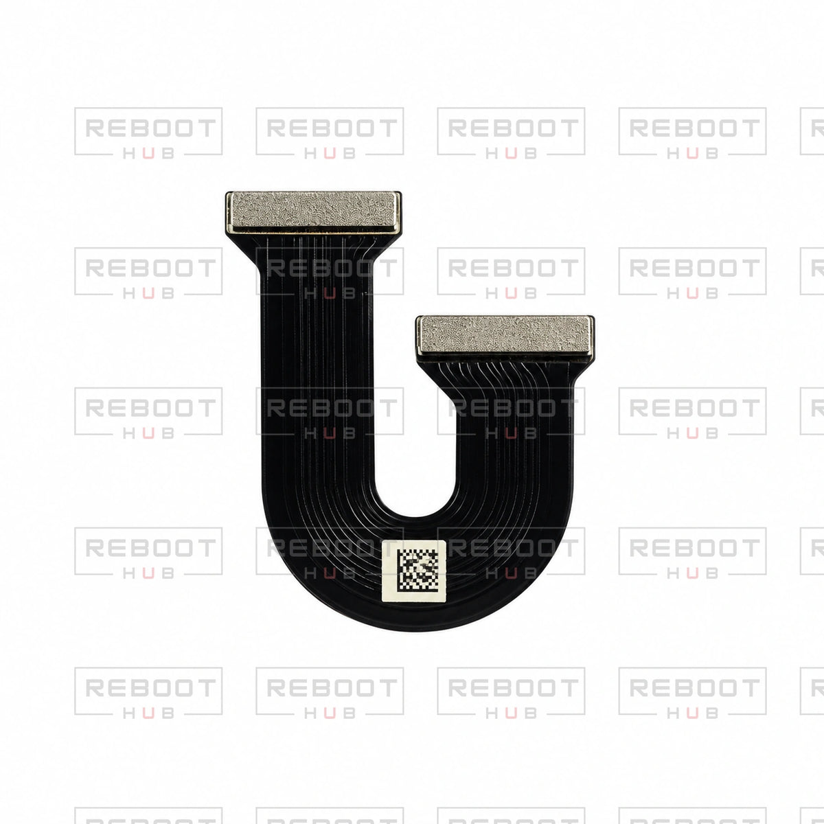 OEM-pulled DJI Air 3S Downward Vision Flexible Flat Cable on white with Reboot Hub watermark overlay
