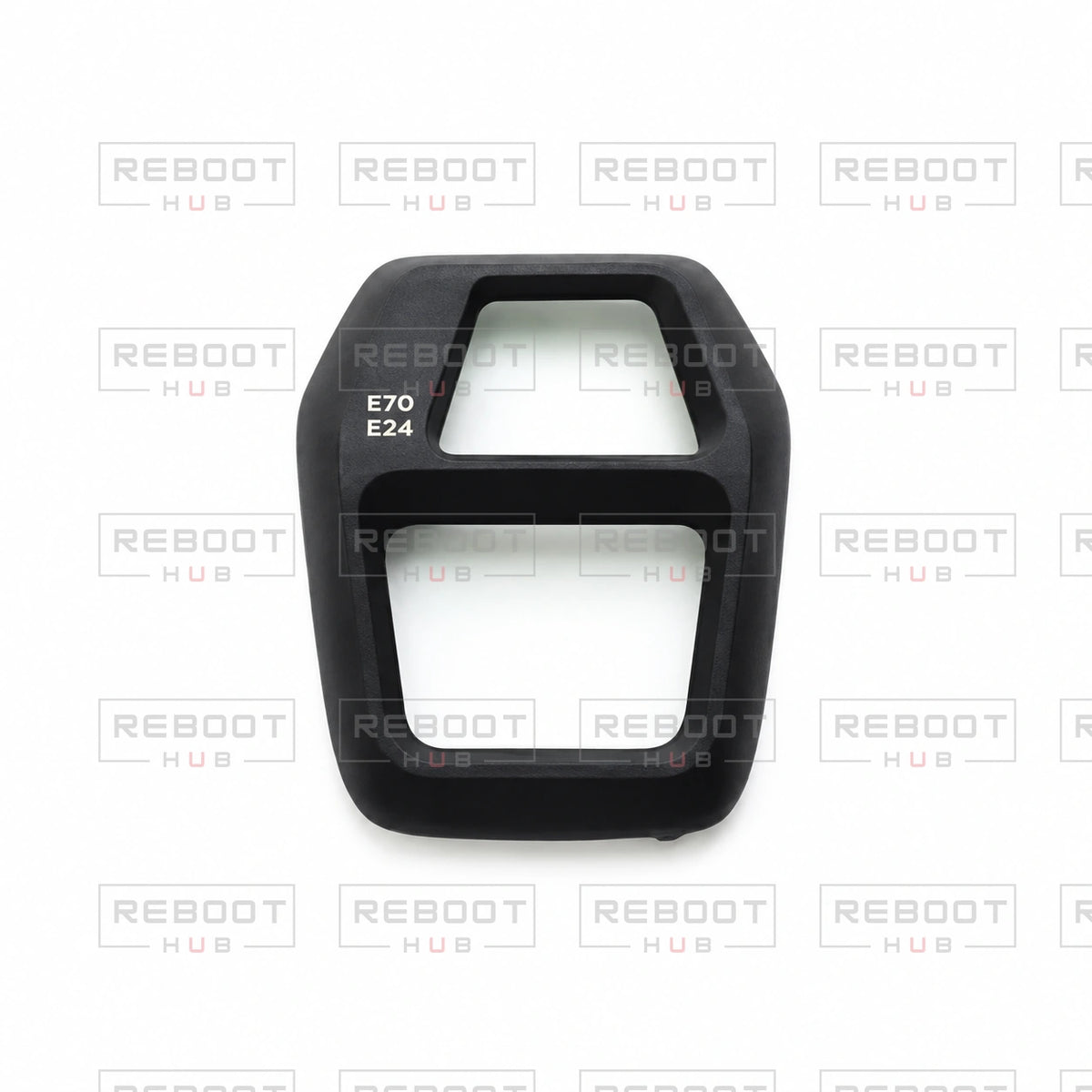 OEM-pulled DJI Air 3S Gimbal Filter Assembly with Glass on white with Reboot Hub watermark overlay