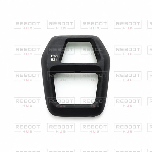 OEM-pulled DJI Air 3S Gimbal Filter Assembly with Glass on white with Reboot Hub watermark overlay