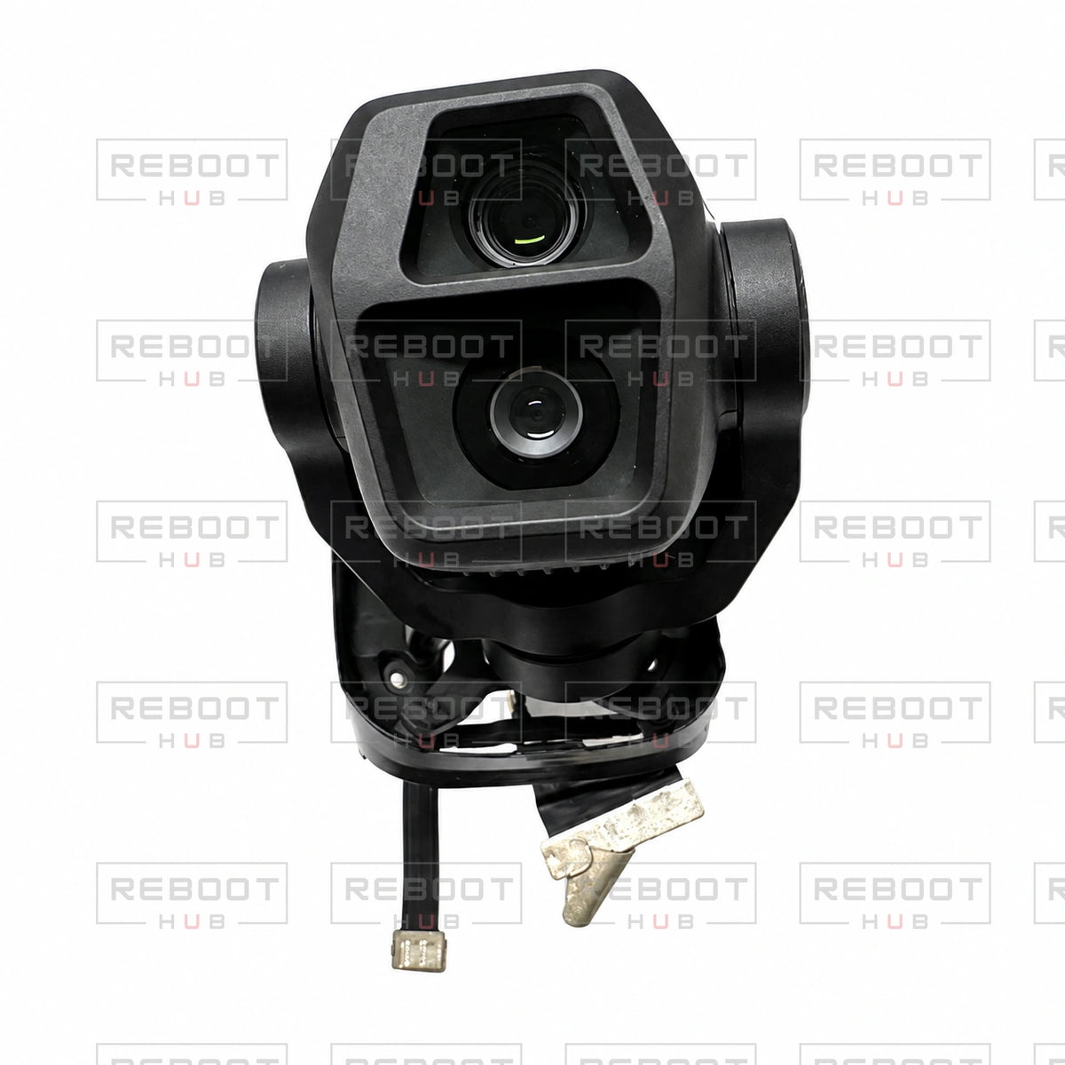 OEM-pulled DJI Air 3S Gimbal Module Assembly on white with Reboot Hub watermark overlay