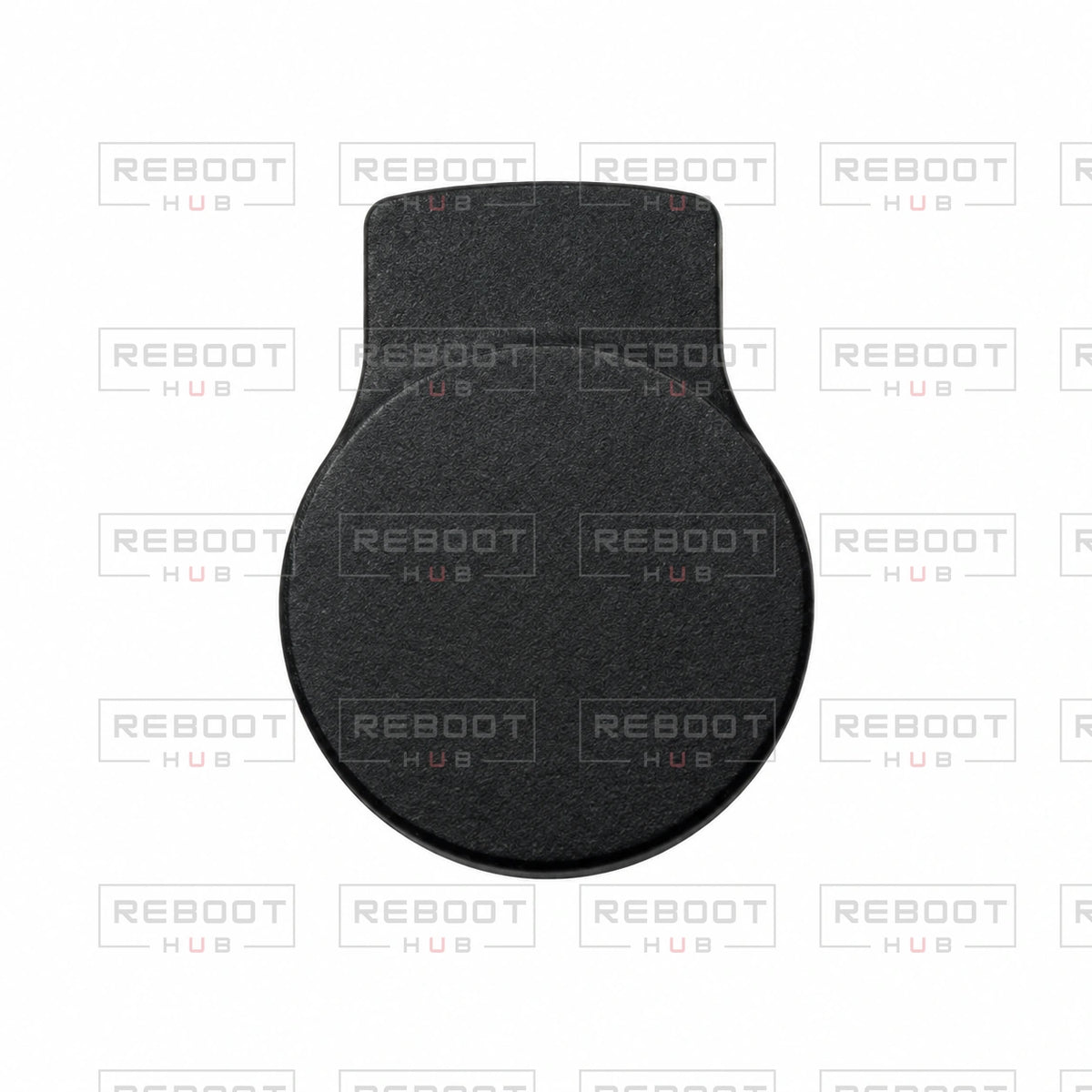 OEM-pulled DJI Air 3S Gimbal Pitch Motor Cover on white with Reboot Hub watermark overlay