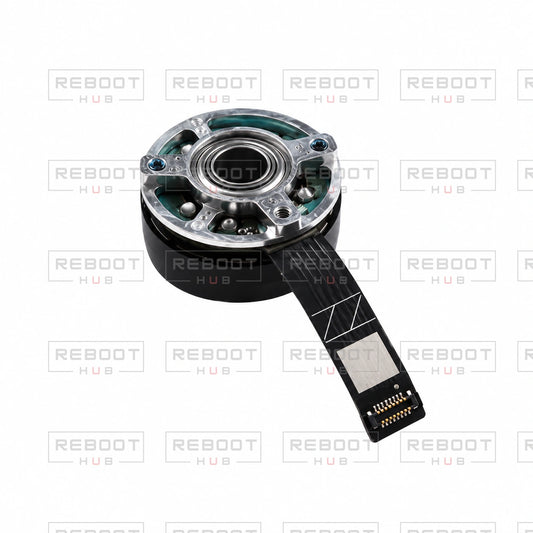 OEM-pulled DJI Air 3S Gimbal Pitch Motor on white with Reboot Hub watermark overlay