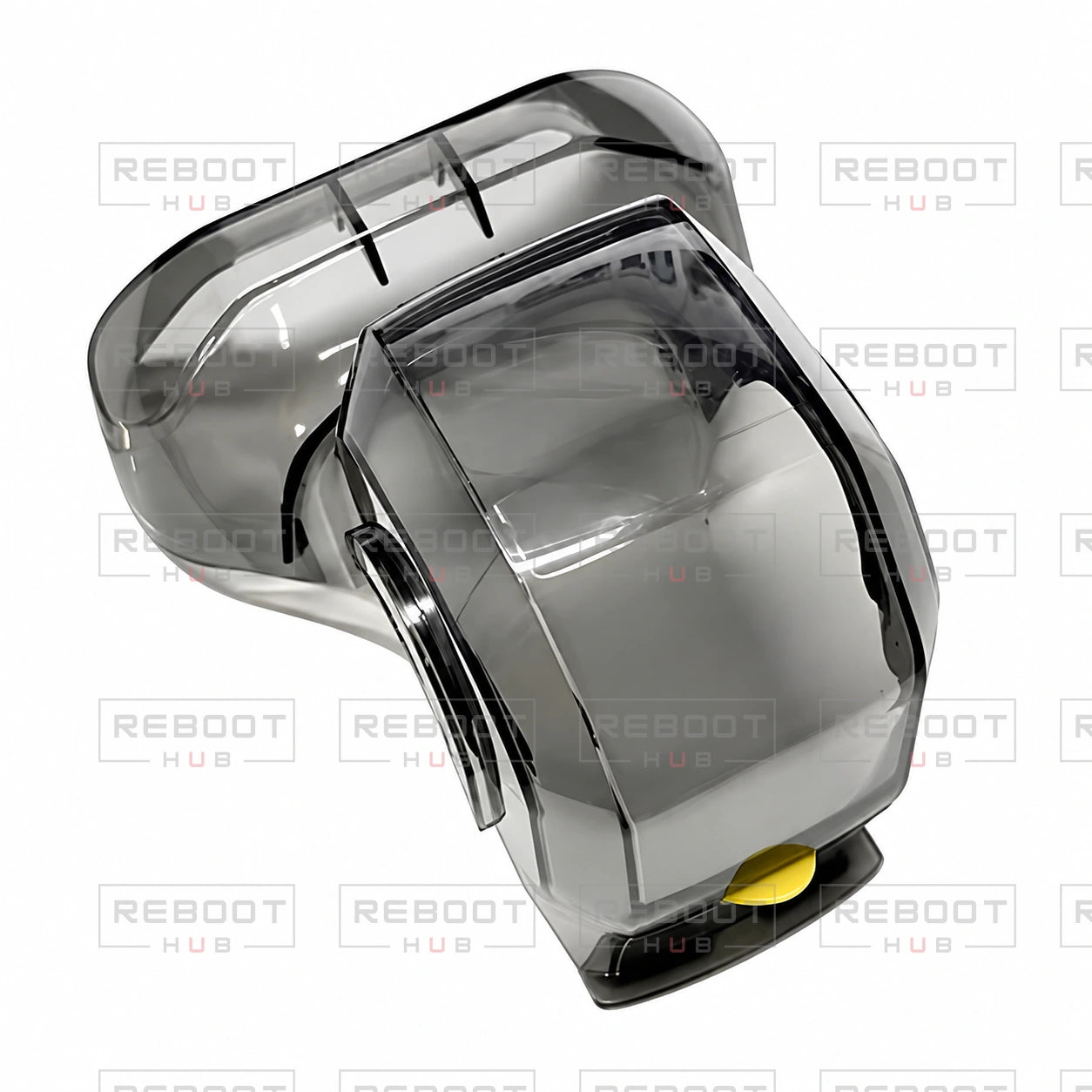 OEM-pulled DJI Air 3S Gimbal Protector on white with Reboot Hub watermark overlay