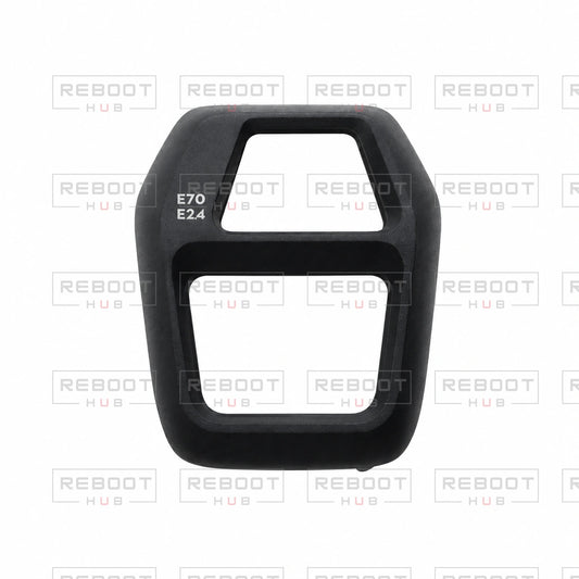 OEM-pulled DJI Air 3S Gimbal UV Filter Frame Cover on white with Reboot Hub watermark overlay