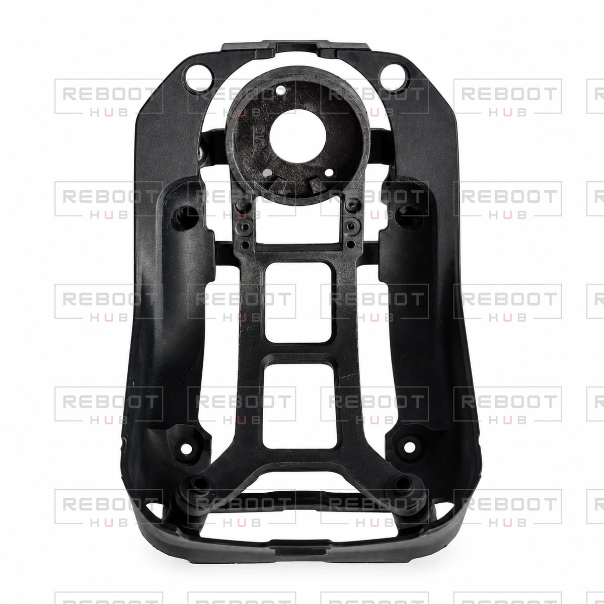OEM-pulled DJI Air 3S Gimbal Vibration Absorbing Board on white with Reboot Hub watermark overlay — view 1