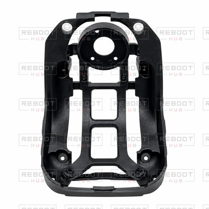 OEM-pulled DJI Air 3S Gimbal Vibration Absorbing Board on white with Reboot Hub watermark overlay — view 3
