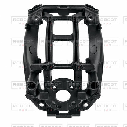 OEM-pulled DJI Air 3S Gimbal Vibration Absorbing Board on white with Reboot Hub watermark overlay — view 5