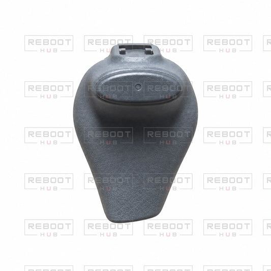 OEM-pulled DJI Air 3S Rear Landing Gear Foot Pad Left on white with Reboot Hub watermark overlay