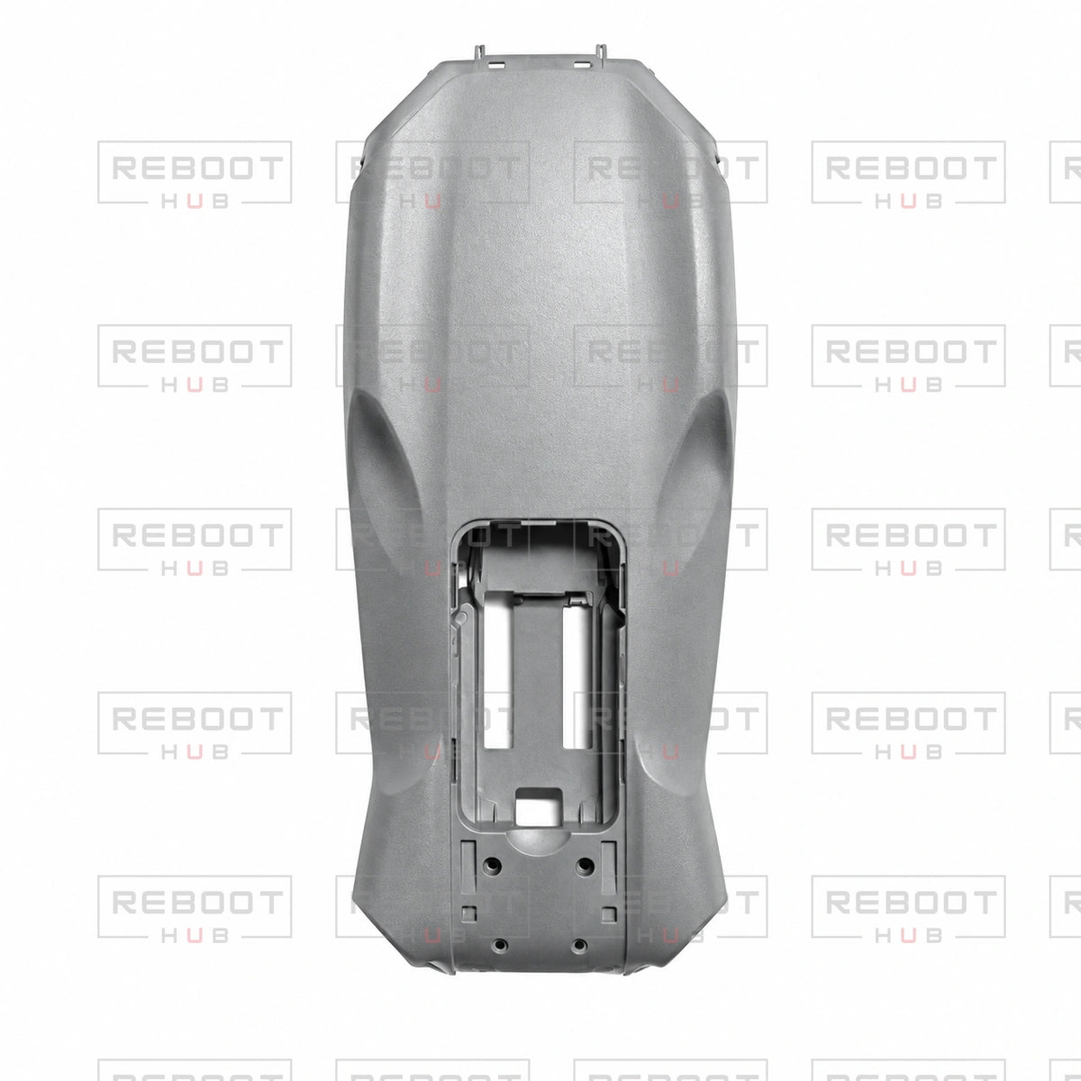 OEM-pulled DJI Air 3S Upper Shell on white with Reboot Hub watermark overlay