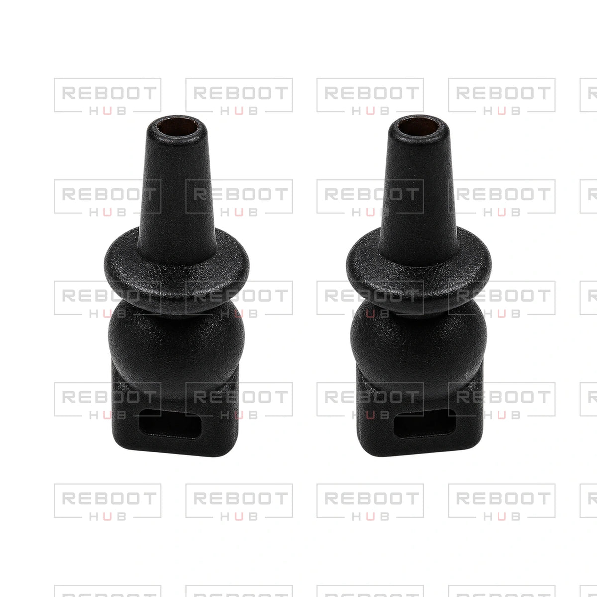 OEM-pulled DJI Air 3S Vibration Absorbing Ball Set (2 Pieces) on white with Reboot Hub watermark overlay