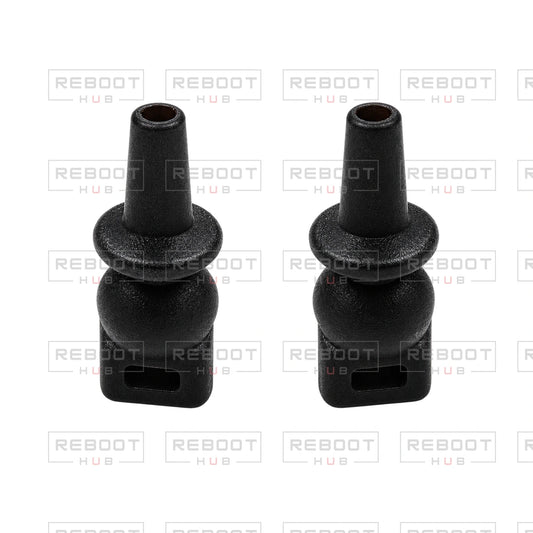 OEM-pulled DJI Air 3S Vibration Absorbing Ball Set (2 Pieces) on white with Reboot Hub watermark overlay