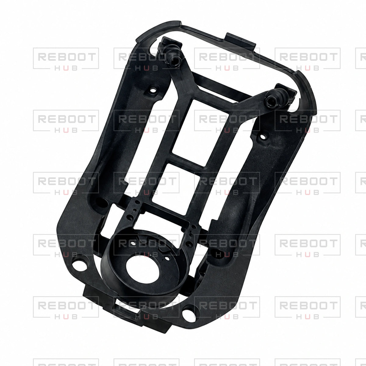 OEM-pulled DJI Air 3S Vibration Absorbing Board on white with Reboot Hub watermark overlay
