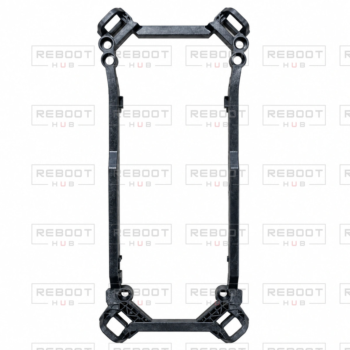 OEM-pulled DJI Air 3S Vision Module Bracket Only on white with Reboot Hub watermark overlay — view 2