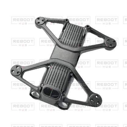 Avata 2 Bottom Shell OEM-pulled part detail view on white with Reboot Hub watermark overlay