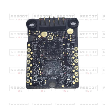 OEM-pulled DJI Avata 2 ESC Board on white with Reboot Hub watermark overlay — view 4