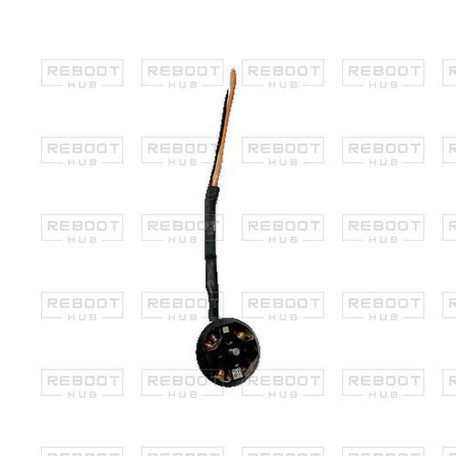 OEM-pulled DJI Avata 2 Front Motor Right on white with Reboot Hub watermark overlay — view 1