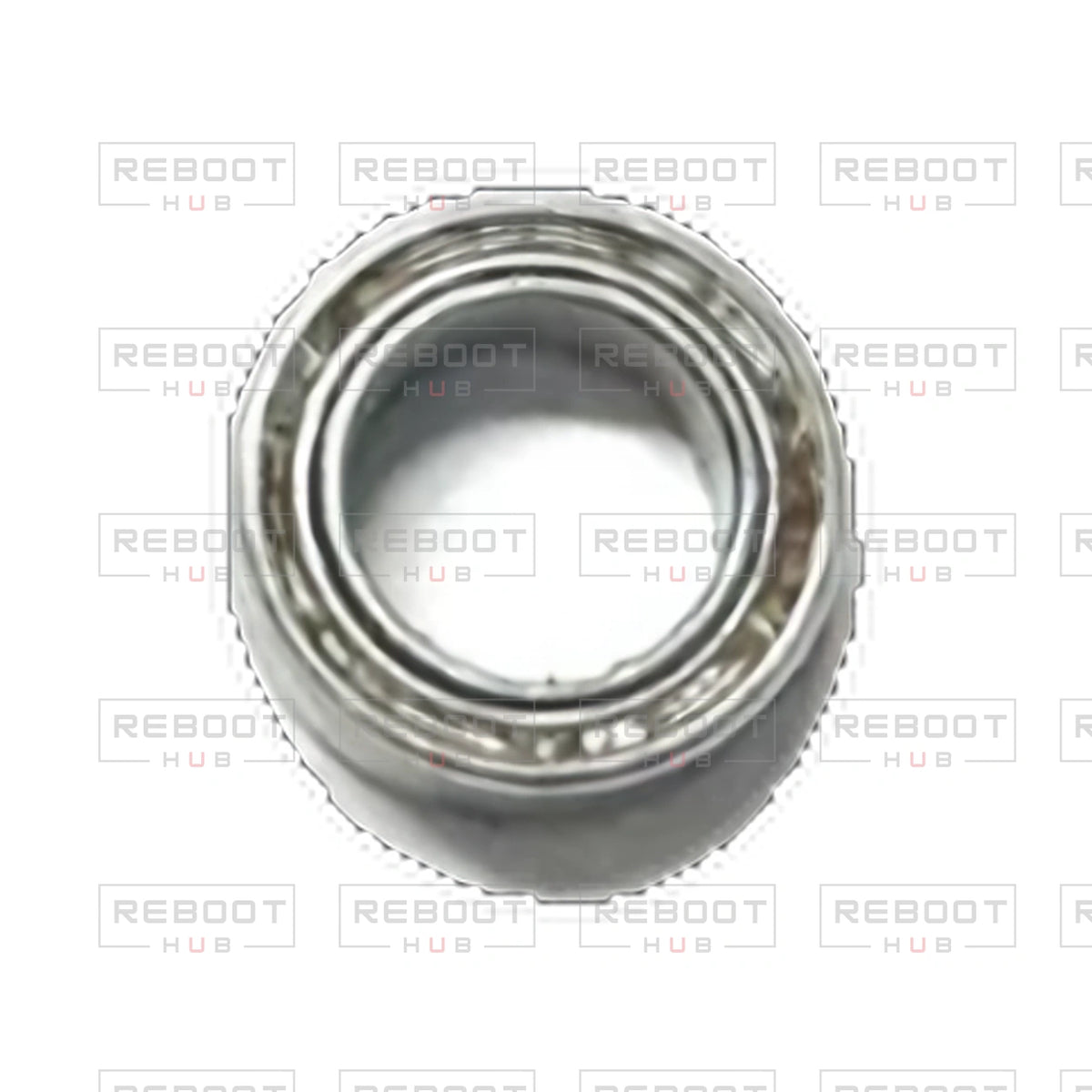 OEM-pulled DJI Avata 2 Gimbal Bearing on white with Reboot Hub watermark overlay — view 1