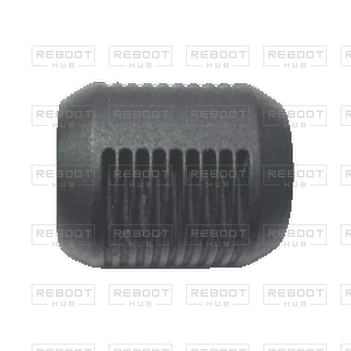 OEM-pulled DJI Avata 2 Gimbal Camera Rear Cover on white with Reboot Hub watermark overlay — view 1