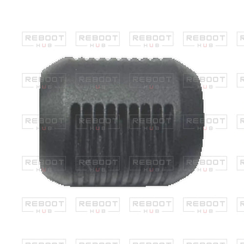 OEM-pulled DJI Avata 2 Gimbal Camera Rear Cover on white with Reboot Hub watermark overlay — view 1