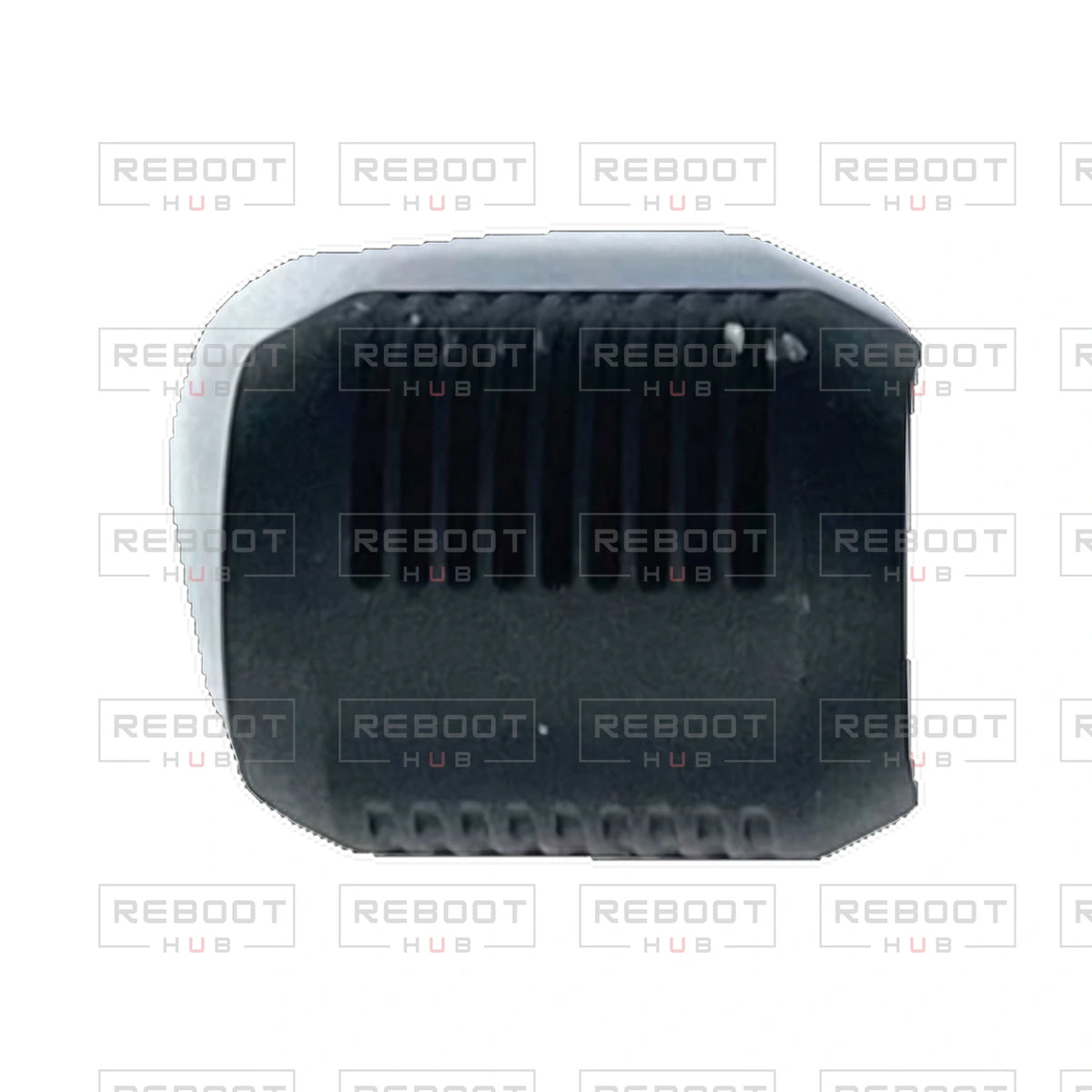 OEM-pulled DJI Avata 2 Gimbal Camera Rear Cover on white with Reboot Hub watermark overlay — view 2