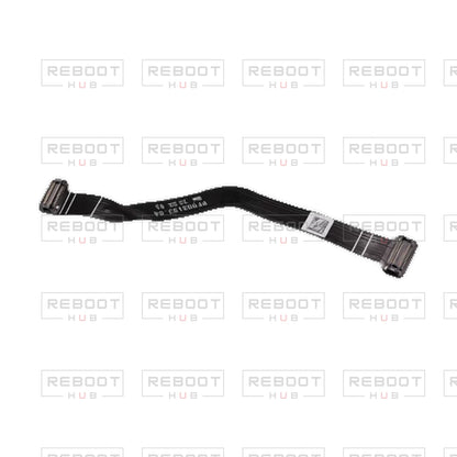 OEM-pulled DJI Avata 2 Gimbal Flexible Flat Cable on white with Reboot Hub watermark overlay — view 4