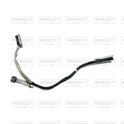 OEM-pulled DJI Avata 2 Gimbal Signal Cable on white with Reboot Hub watermark overlay — view 5