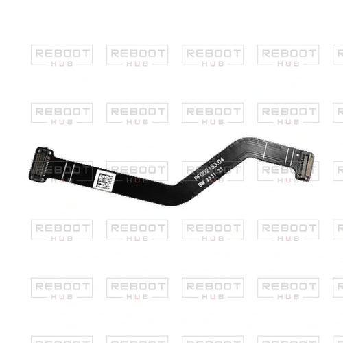 OEM-pulled DJI Avata 2 Gimbal Flexible Flat Cable on white with Reboot Hub watermark overlay — view 1