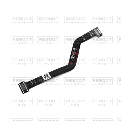 OEM-pulled DJI Avata 2 Gimbal Flexible Flat Cable on white with Reboot Hub watermark overlay — view 2