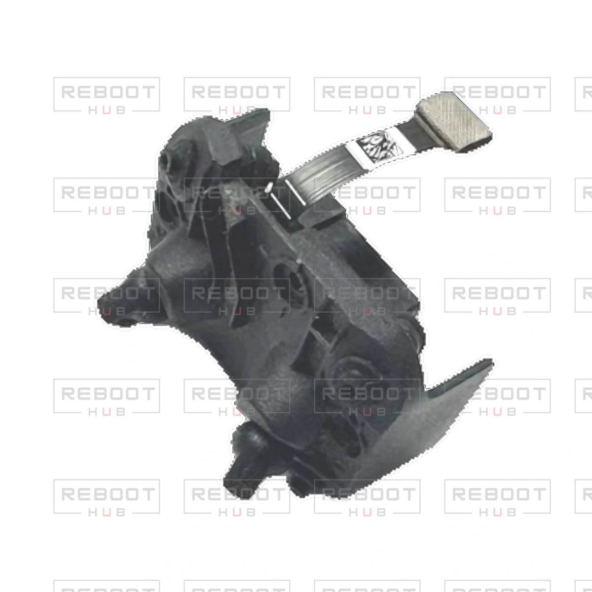 OEM-pulled DJI Avata 2 IMU Module on white with Reboot Hub watermark overlay — view 4