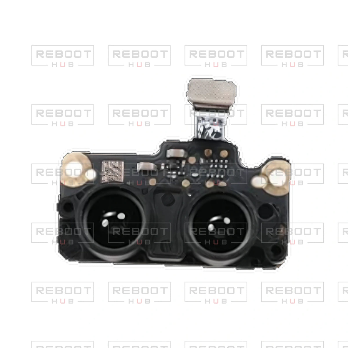 OEM-pulled DJI Avata 2 Infrared Vision Module on white with Reboot Hub watermark overlay — view 2