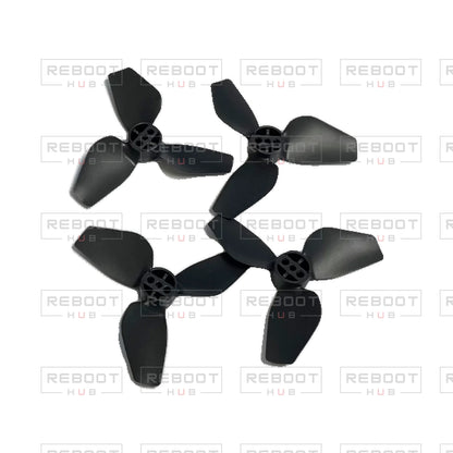 OEM-pulled DJI Avata 2 Propeller Set on white with Reboot Hub watermark overlay — view 1