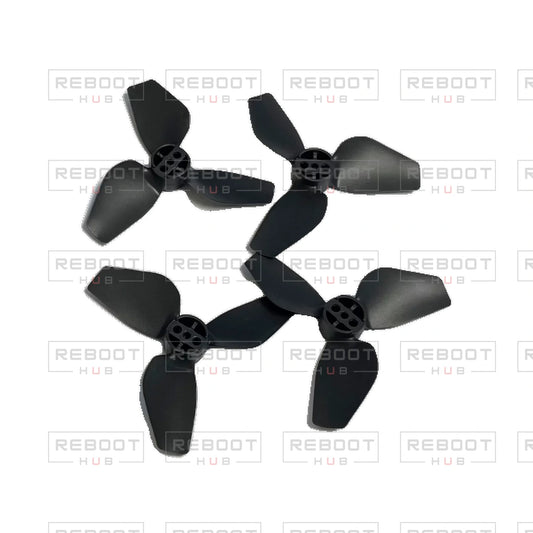 OEM-pulled DJI Avata 2 Propeller Set on white with Reboot Hub watermark overlay — view 1
