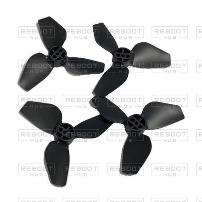 Avata 2 Propeller Set OEM-pulled part detail view on white with Reboot Hub watermark overlay