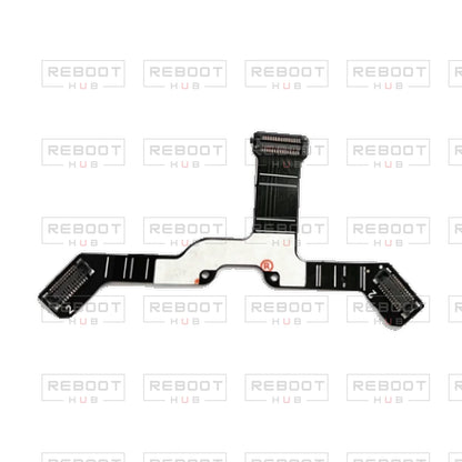 OEM-pulled DJI Avata 2 Rear Vision Flexible Flat Cable on white with Reboot Hub watermark overlay — view 3