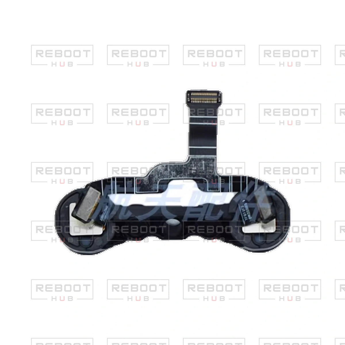 OEM-pulled DJI Avata 2 Rear Vision Module on white with Reboot Hub watermark overlay — view 2