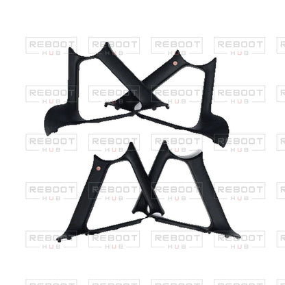 OEM-pulled DJI Avata 2 Side Cover on white with Reboot Hub watermark overlay — view 1
