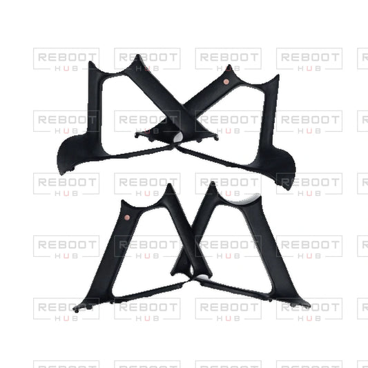OEM-pulled DJI Avata 2 Side Cover on white with Reboot Hub watermark overlay — view 1