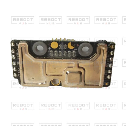 OEM-pulled DJI Avata 360 ESC Board on white with Reboot Hub watermark overlay — view 4