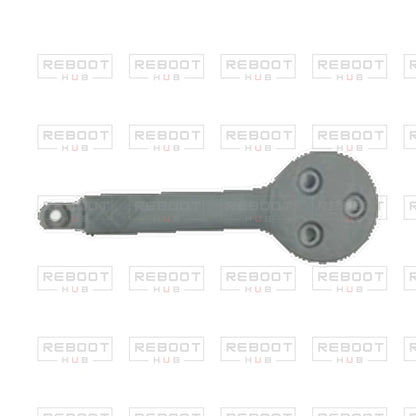 OEM-pulled DJI Avata 360 Front Arm Cover Right on white with Reboot Hub watermark overlay — view 1