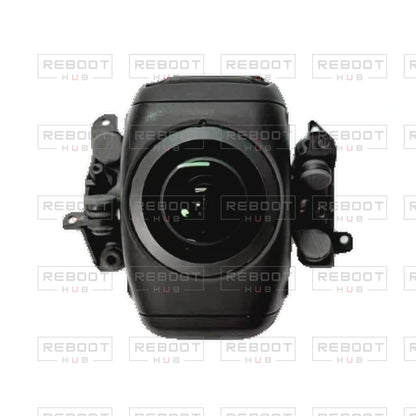 OEM-pulled DJI Avata 360 Gimbal Assembly on white with Reboot Hub watermark overlay — view 4