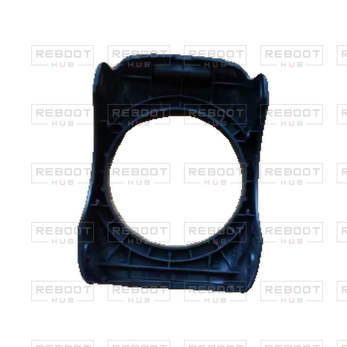 OEM-pulled DJI Avata 360 Gimbal Cover Plate on white with Reboot Hub watermark overlay — view 4