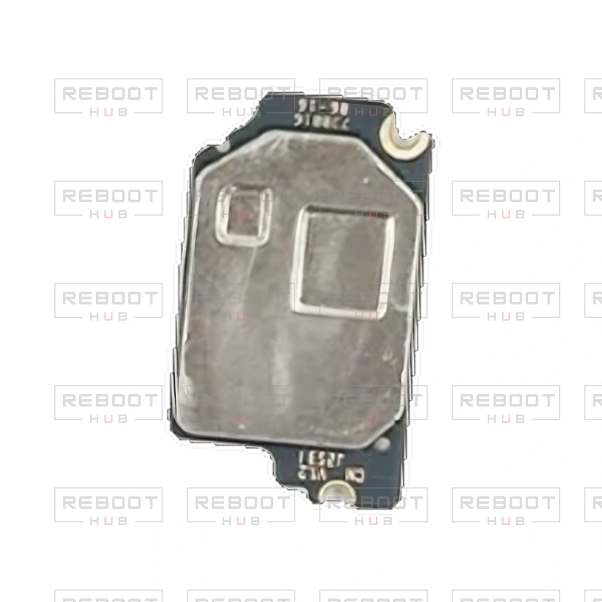 OEM-pulled DJI Avata 360 Internal 4G Module on white with Reboot Hub watermark overlay — view 2