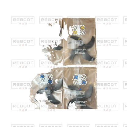 OEM-pulled DJI Avata 360 Propeller Set (4 Pieces) on white with Reboot Hub watermark overlay — view 4