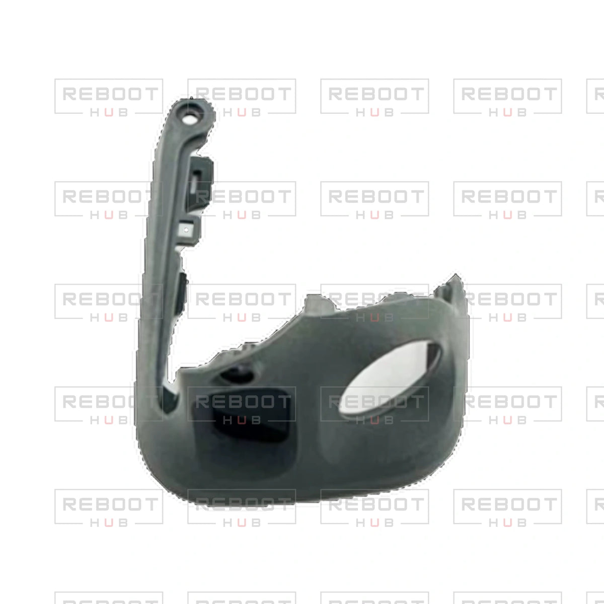 OEM-pulled DJI Avata 360 Radar Protective Cover Left on white with Reboot Hub watermark overlay — view 1