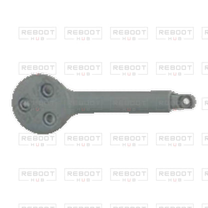Avata 360 Rear Arm Cover Right OEM-pulled part detail view on white with Reboot Hub watermark overlay