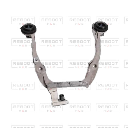 OEM-pulled DJI Avata 360 Vision Module on white with Reboot Hub watermark overlay — view 3