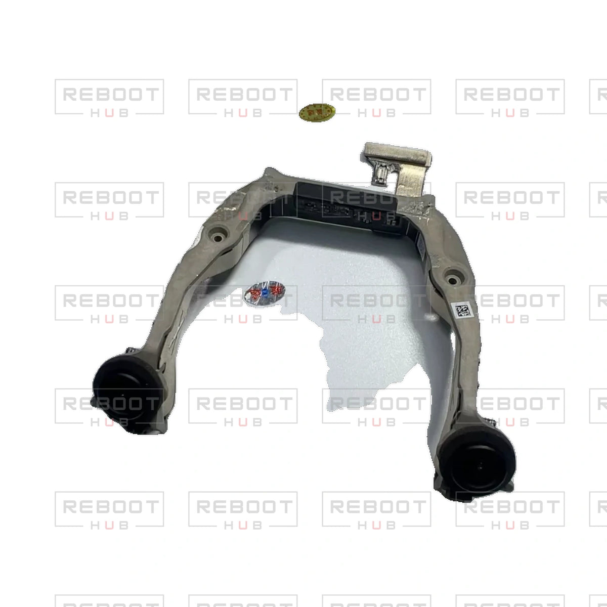 OEM-pulled DJI Avata 360 Vision Module on white with Reboot Hub watermark overlay — view 4